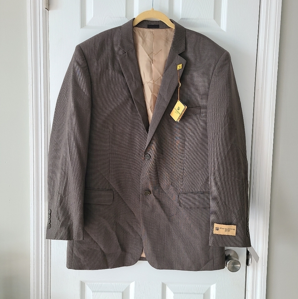 NWT Stacy Adams Gold Lable Blazer‎
